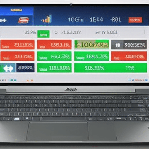 P with a spreadsheet displaying various betting industry ICO trends, including a graph that shows growth and decline