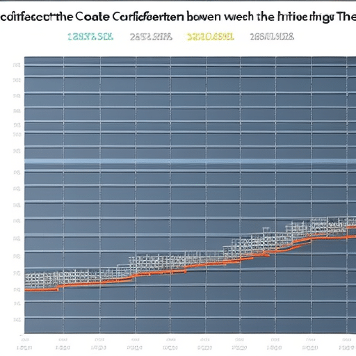 An image showing a line graph of the correlation coefficient between XRP price and other cryptocurrencies over time