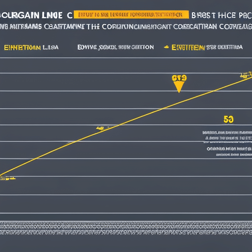 Ic line graph comparing the price of XRP, Bitcoin, and Ethereum over time, with arrows pointing to the areas of correlation impact