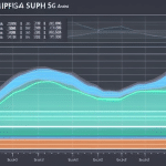 A graph visualizing the Xrp price chart patterns over time, emphasizing the changes in trends