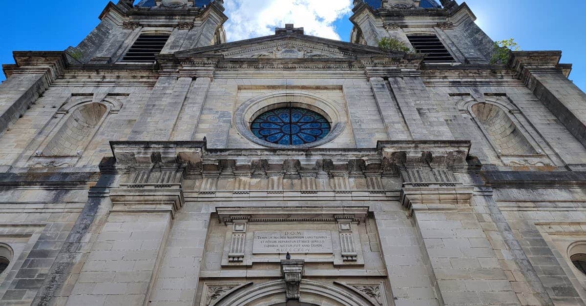 low angle shot of the dax cathedral