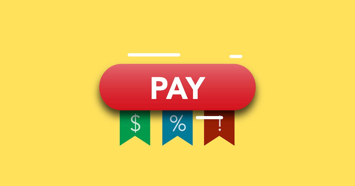 simple illustration showing financial concept of payments with dollars interests and information on