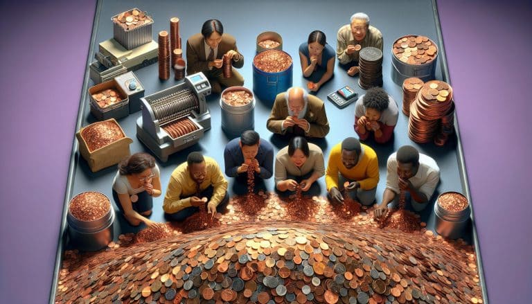 700,000 Pennies: Turning Copper into $7,000 Cash