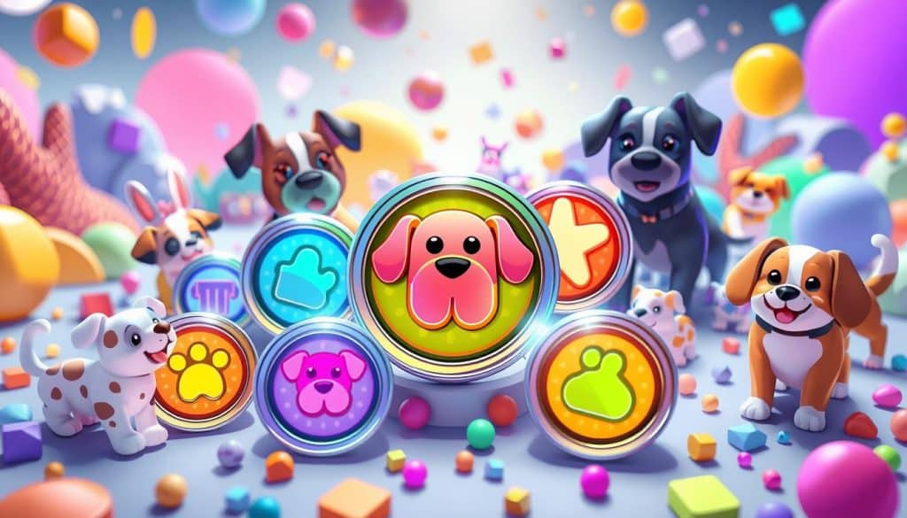 virtual tokens for dogs