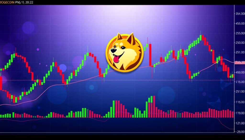 Dogecoin price chart