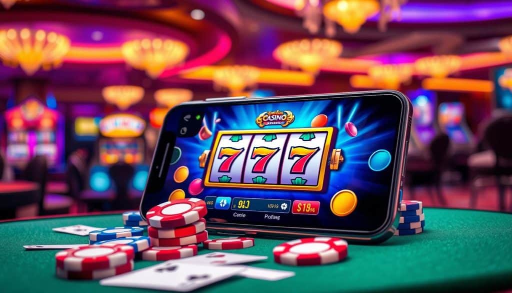 Mobile casino gaming