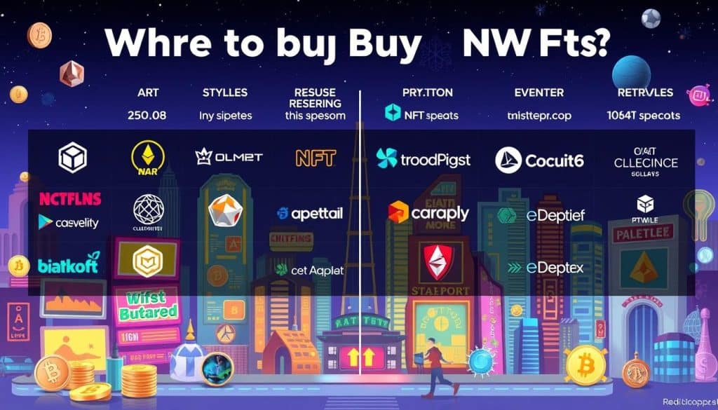 NFT marketplaces compared, where should you buy NFTs?