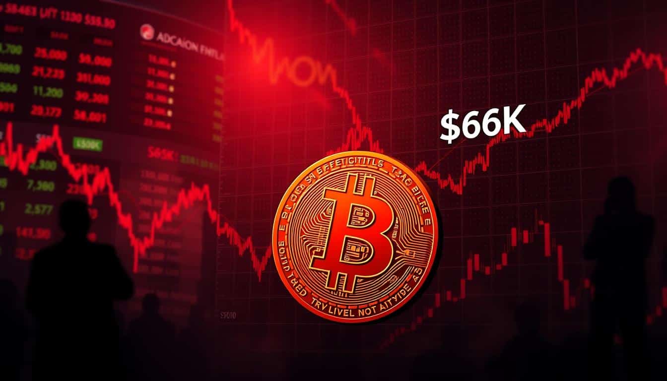 Bitcoin slides to $66K amid market-wide selloff