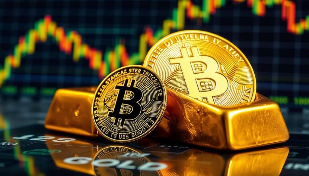 Bitcoin vs. Gold comparison