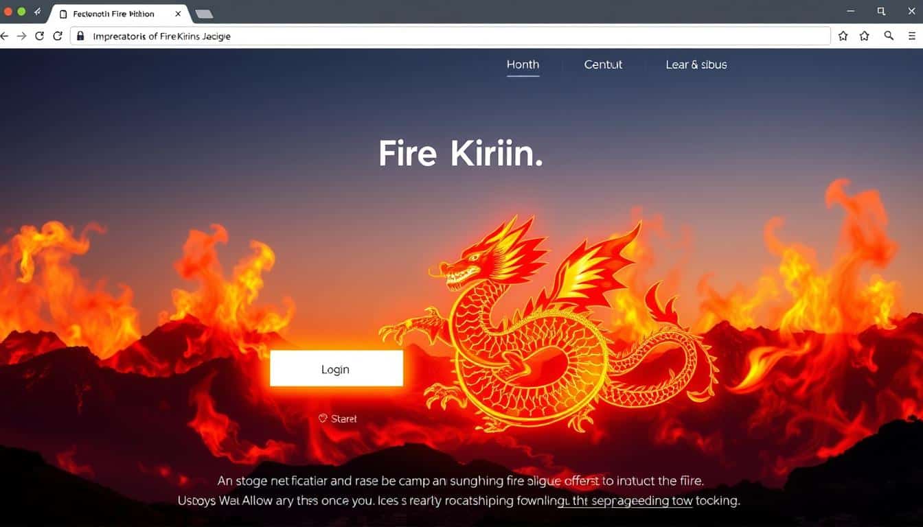 fire kirin web login