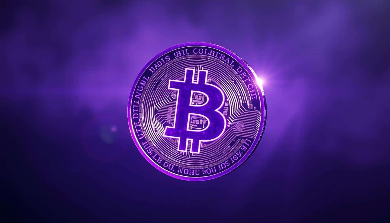 purple bitcoin