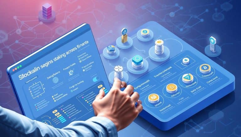 how to stake tokens across chains